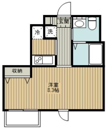 Fols Class芦花公園の物件間取画像