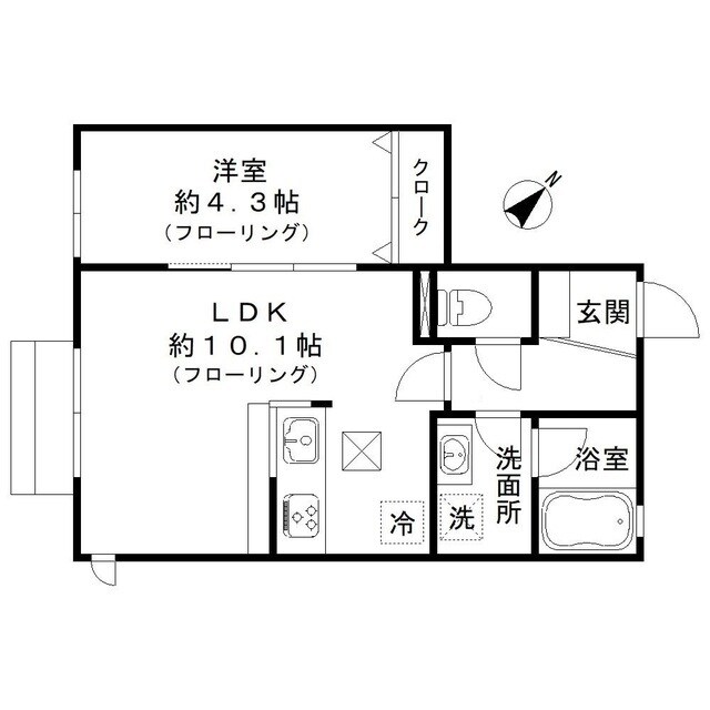 サンハイム井の頭の物件間取画像