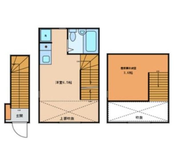 アペックス下高井戸の物件間取画像