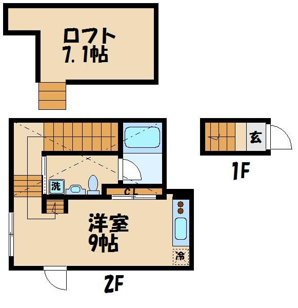 PASEO EASTの物件間取画像