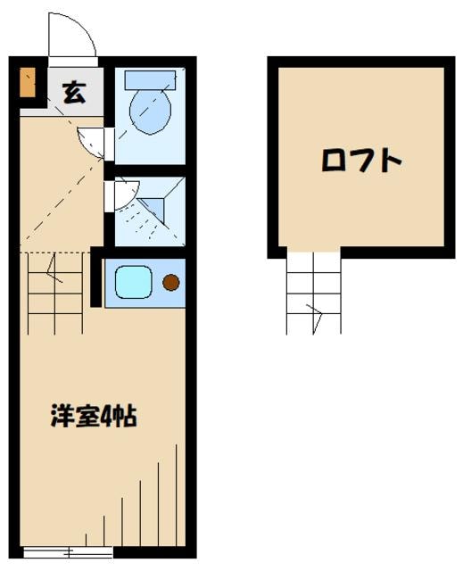 トレカーサ千歳烏山の物件間取画像