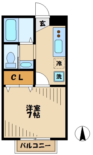 マイ・シーズンの物件間取画像