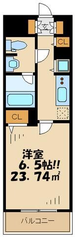 ウィルテラス千歳烏山の物件間取画像