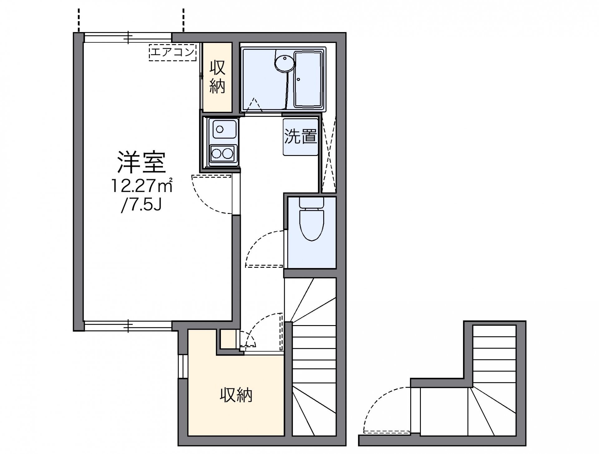 レオネクストエテルノセラ３号館の物件間取画像