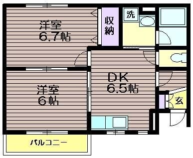 リラ・シャンテの物件間取画像