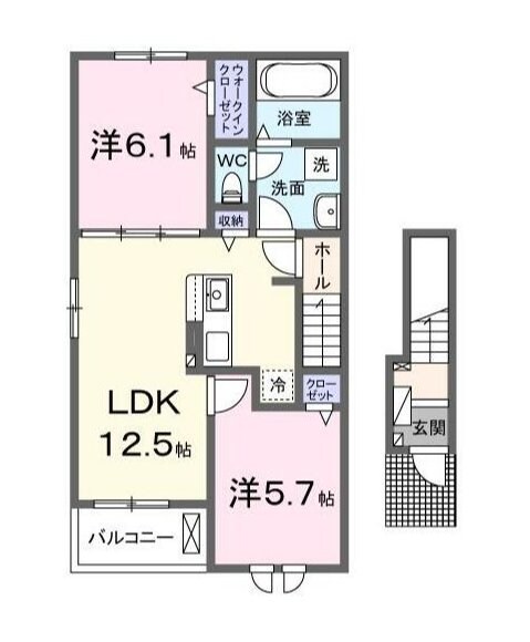 クラース砧の物件間取画像