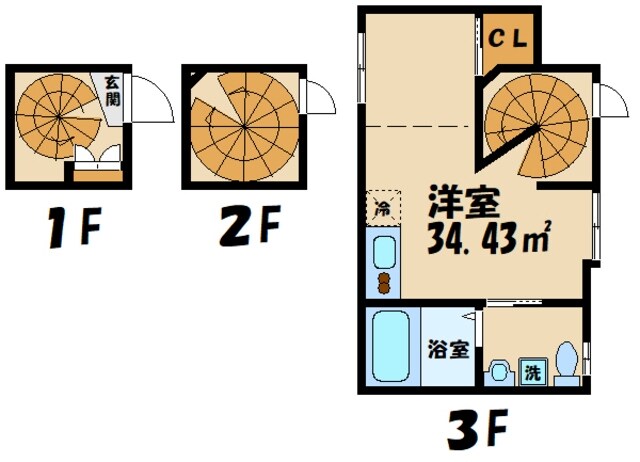 ピア仙川の森の物件間取画像