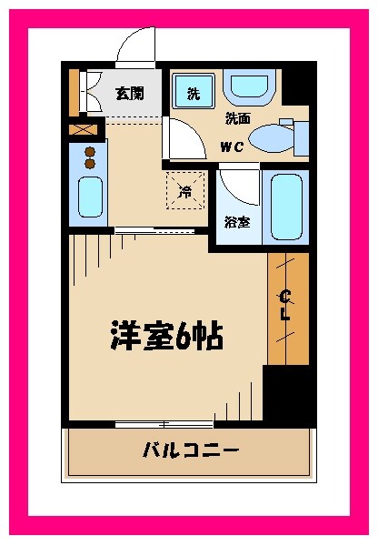 エクセリア府中寿町の物件間取画像