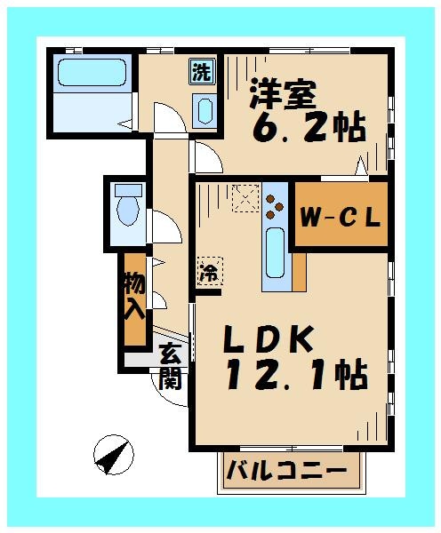 スペランツァの物件間取画像