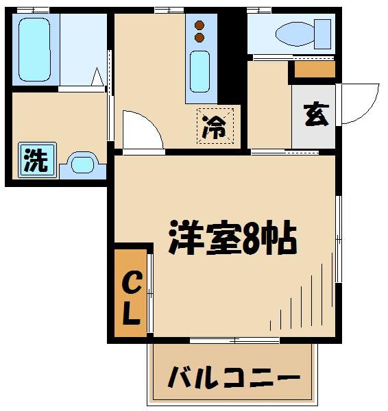 コート大町の物件間取画像