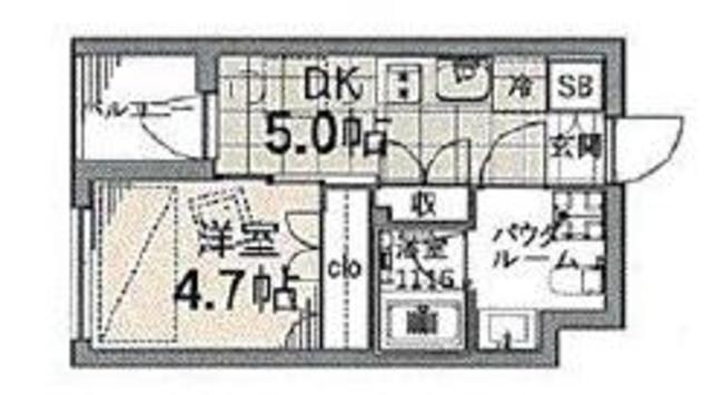 TAS上北沢レジデンスの物件間取画像