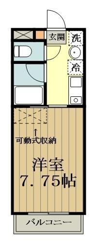 コンフォートの物件間取画像