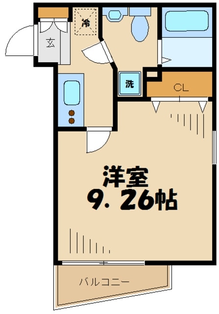 ビバリーホームズ千歳烏山の物件間取画像