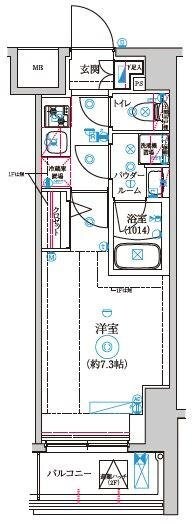 セジョリ高井戸IIの物件間取画像