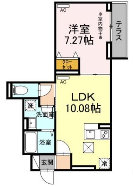 アヴァンス西調布の物件間取画像