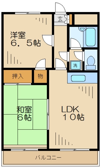 ルミエール成城の物件間取画像