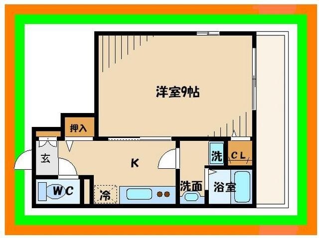 アゼリア府中の物件間取画像