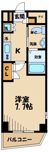 グランドコンシェルジュ南調布の物件間取画像