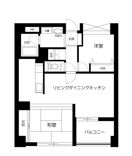 ヴィスタガーデン東小金井の物件間取画像