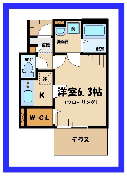 リブリアールの物件間取画像