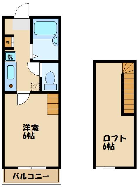 ＫＹハイツの物件間取画像