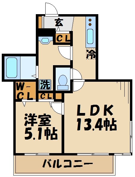 ＡＳＵＫＡの物件間取画像