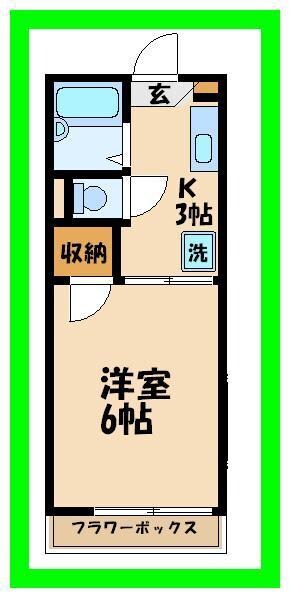 プラムハイツ狛江の物件間取画像