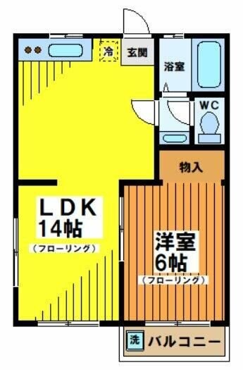 ローズマンション高山の物件間取画像