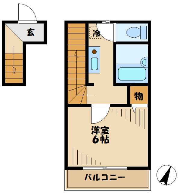 ソフィアエムズの物件間取画像