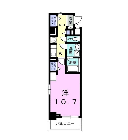 エクラタンの物件間取画像