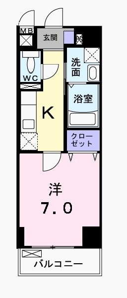 アウル三鷹の物件間取画像