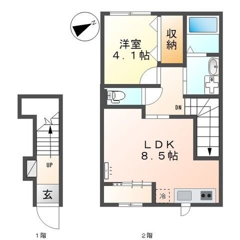 Excel Villa ・Tamaの物件間取画像