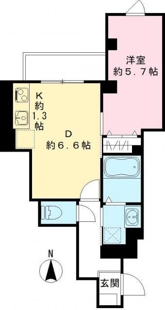 ビューノＴ梶野町の物件間取画像