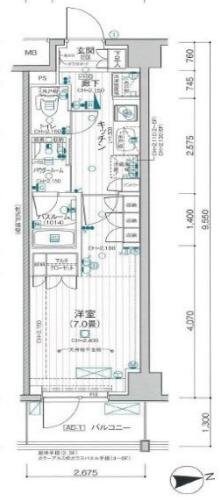 DUO　STAGE調布国領MAXIV DUEの物件間取画像