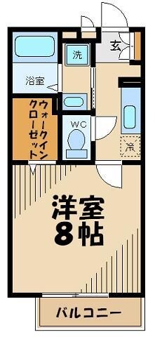 ラシーヌ中原の物件間取画像