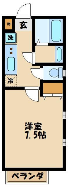 DSコート21KITAMIの物件間取画像