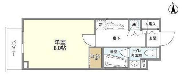 コンフォリア桜上水の物件間取画像