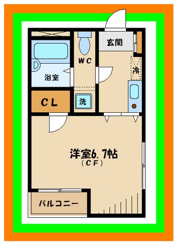 ＣＡＳＡ　ＦＥＬＩＺの物件間取画像