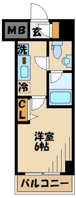 ドルチェパルコ東京府中の物件間取画像