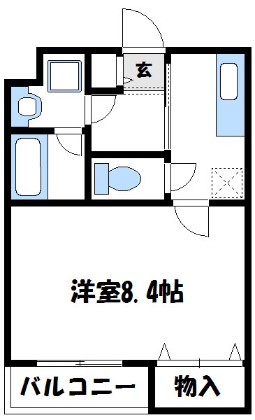 ＶＲＤ南大沢の物件間取画像