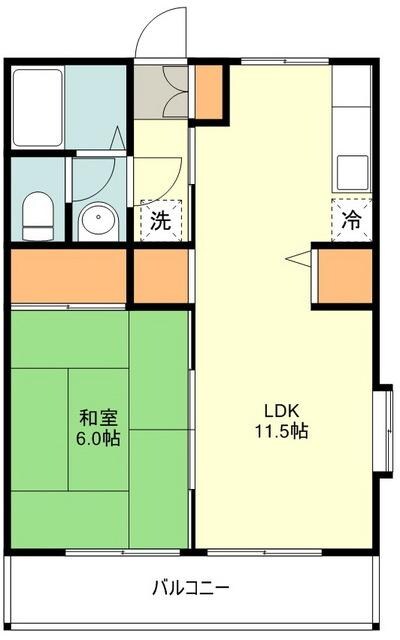 パールハイツ　の物件間取画像