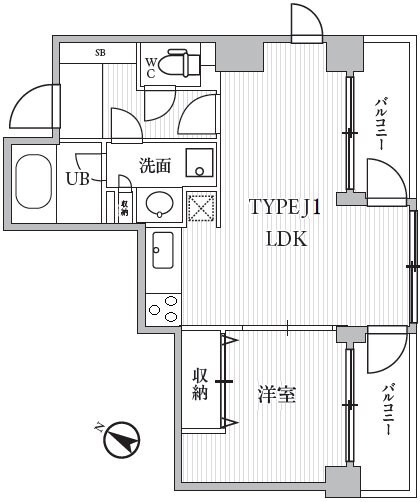 T'sgarden多摩センターの物件間取画像