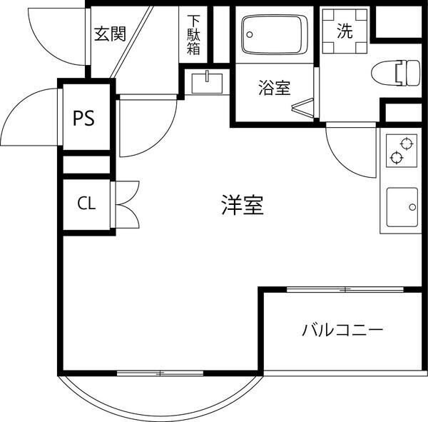 T's　garden稲城の物件間取画像