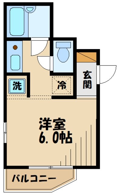 モンテローザの物件間取画像