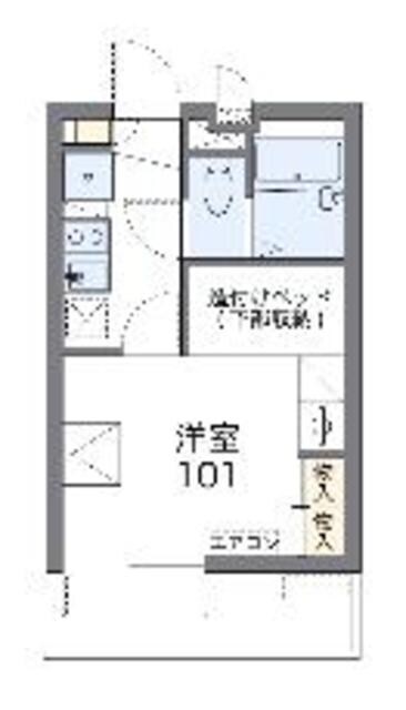 レオパレスステラIIの物件間取画像