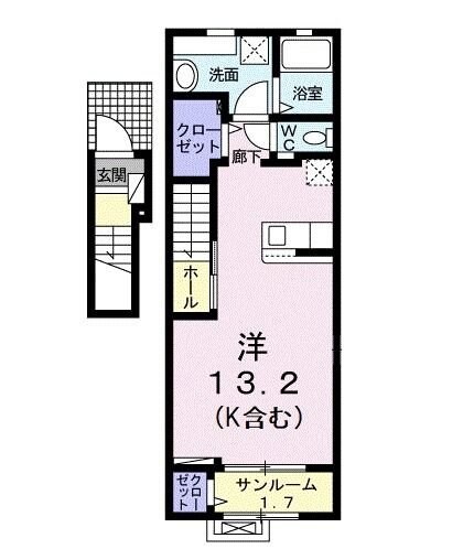 フラーゼの物件間取画像