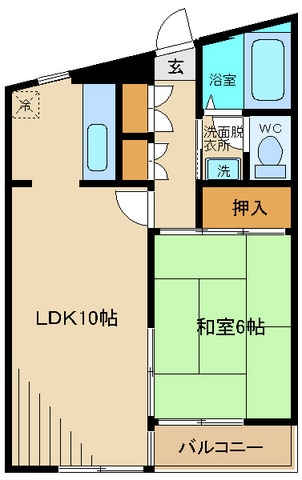 サンテルモ市村の物件間取画像