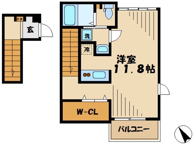 フェリシアスの物件間取画像