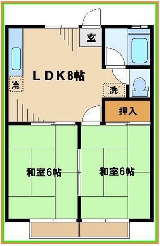 物件間取画像