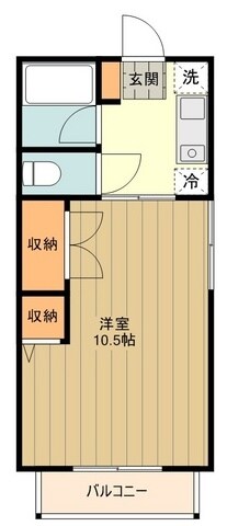 コーポ加藤の物件間取画像